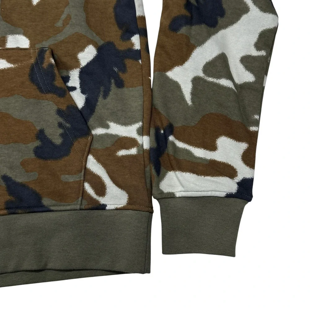 Jordan Jumpman Camo Pullover Hoodie Green Brown FV7434-380 Mens Small NWT